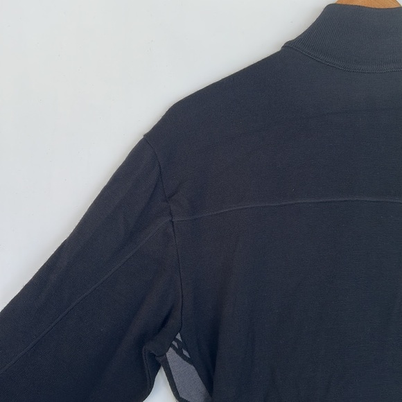 NOS Icebreaker Mens L Sport 320 Merino Wool Long Sleeve Half Zip Mid Layer Top - Picture 7 of 13